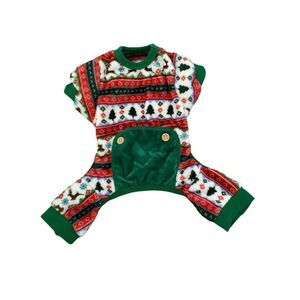 Medium Dog Winter Pajamas Pet Clothing Dog Cat